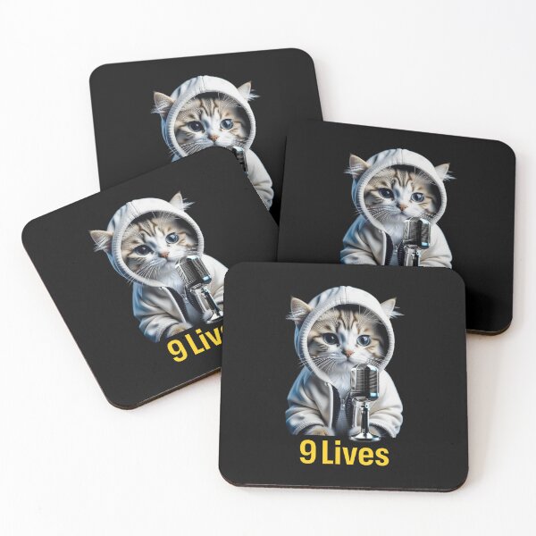 Item preview, 9 Lives Kitten Rapper designed and sold by LighterLifeLove.