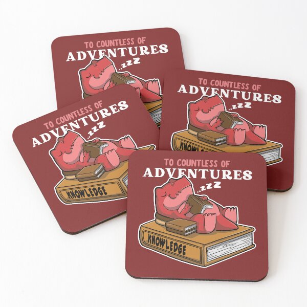 Item preview, To Countless of Adventures wiith Tyrannosaurus Rex Reading books designed and sold by The magic  Yellow bus.