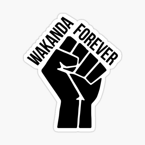 Wakanda Forever Sticker