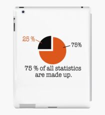 statistics iPad Case/Skin