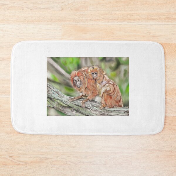 Item preview, Mother Tamarin & Young  designed and sold by animal-inspired.