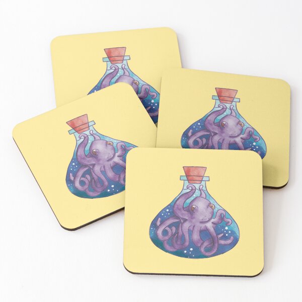 Item preview, Watercolor bottle of ink designed and sold by LeftNWrite.