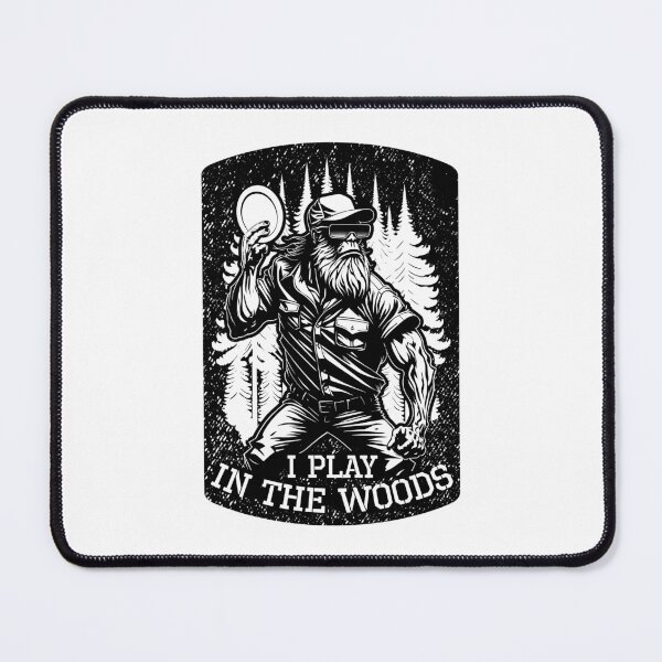 Item preview, Funny Disc Golf Player Bigfoot I Play In The Woods designed and sold by GrandeDuc.