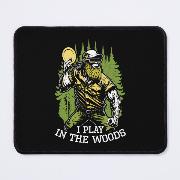 Item preview, Funny Disc Golf Player Bigfoot I Play In The Woods designed and sold by GrandeDuc.