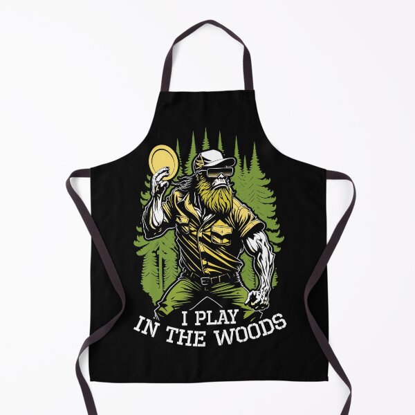 Item preview, Funny Disc Golf Player Bigfoot I Play In The Woods designed and sold by GrandeDuc.