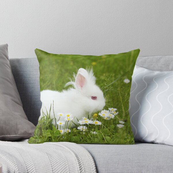 Item preview, white bunny designed and sold by goceris.