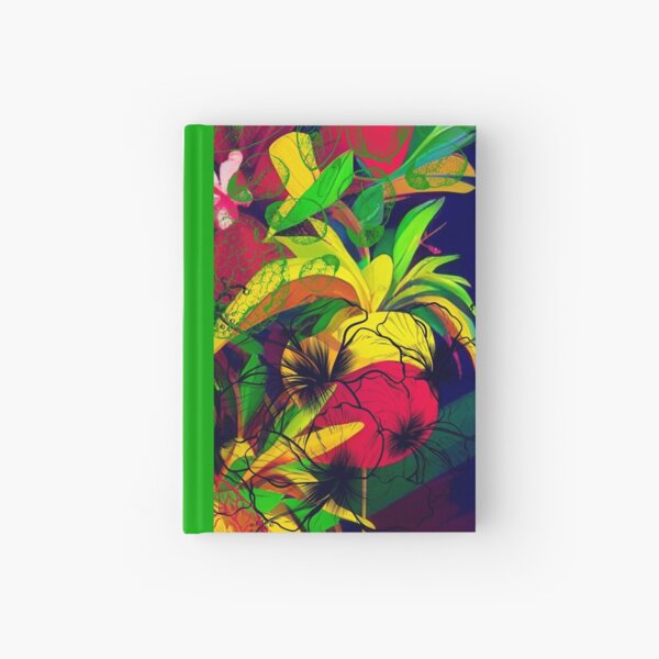 Caribbean Memories: Mango & Hibiscus Hardcover Journal