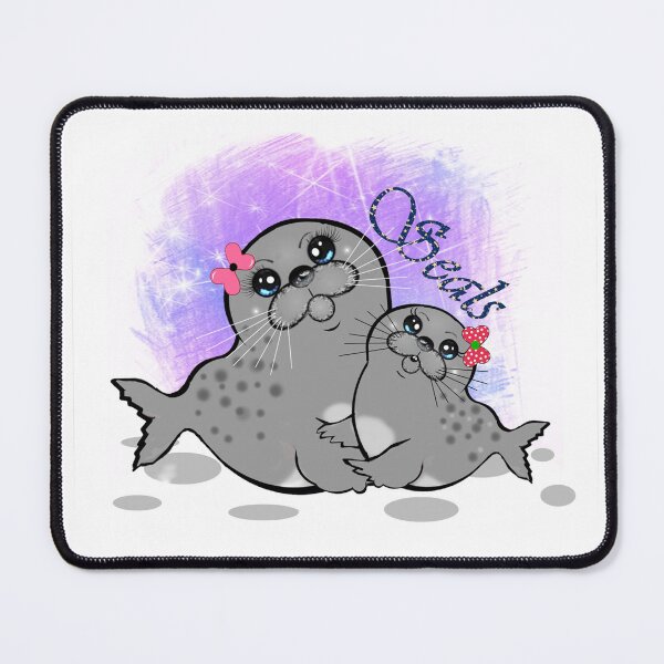 Item preview, Charming seals  designed and sold by Shirley cute art .