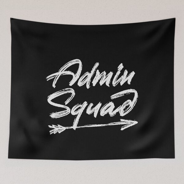 Item preview, Admin Squad designed and sold by Zagach Letters.
