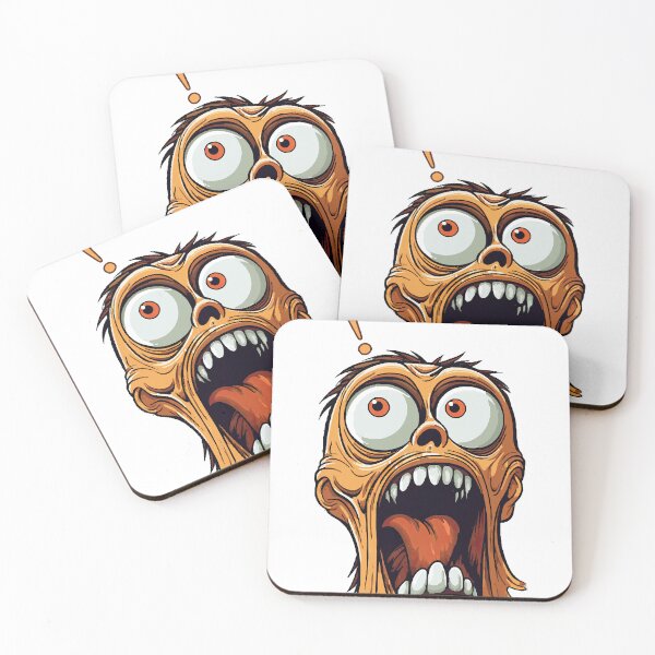 Item preview, Surprised zombie. designed and sold by readriofriofx.