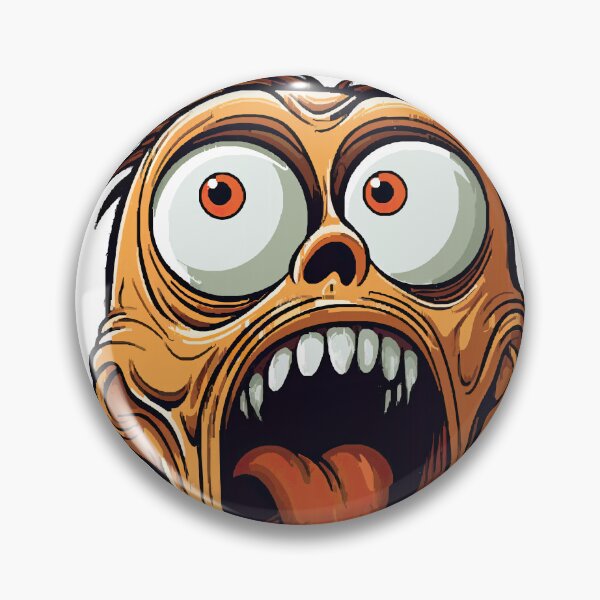 Item preview, Surprised zombie. designed and sold by readriofriofx.