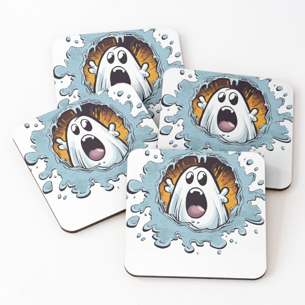 Item preview, Funny ghost looking through a hole  designed and sold by readriofriofx.