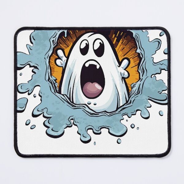 Item preview, Funny ghost looking through a hole designed and sold by readriofriofx.