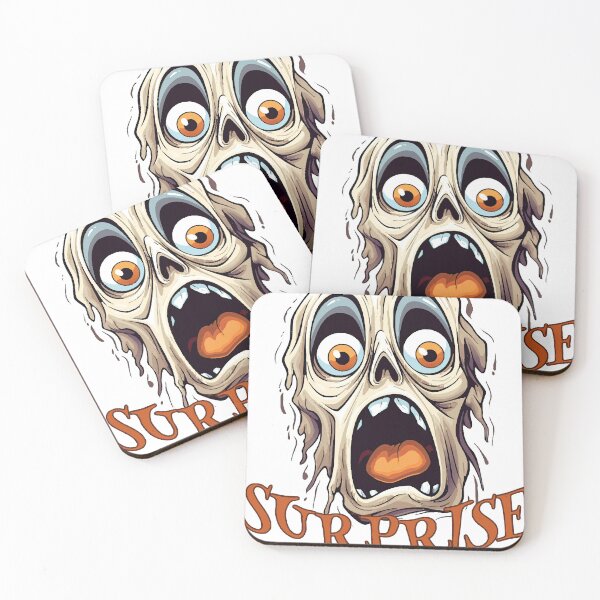 Item preview, Surprised zombie designed and sold by readriofriofx.