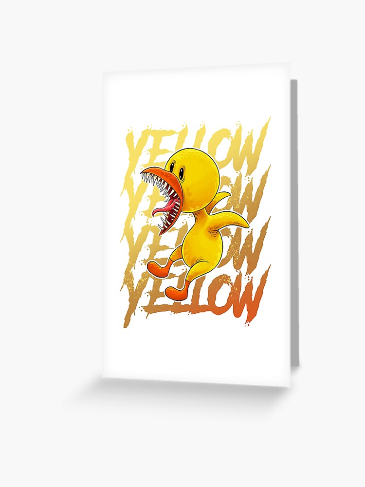 Yellow Rainbow Friends Fan art | Sticker