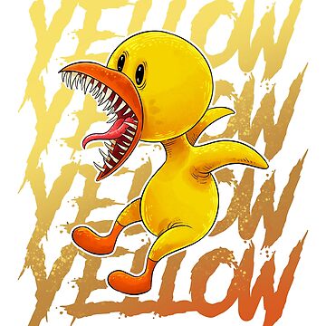 Yellow Rainbow Friends Fan art | Poster