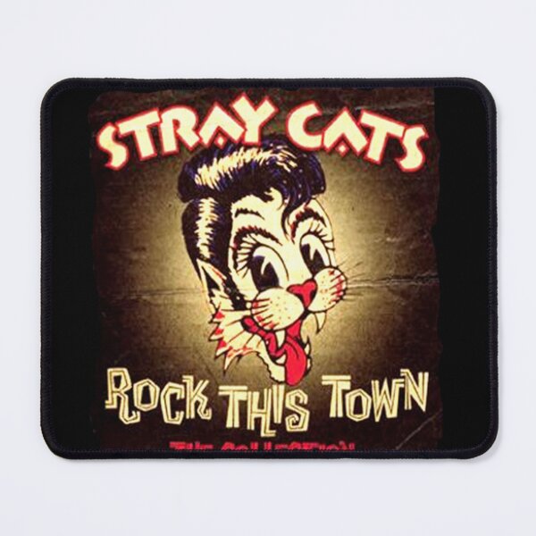 Item preview, Cat band rock this town punk music  designed and sold by IsidrRolfson.