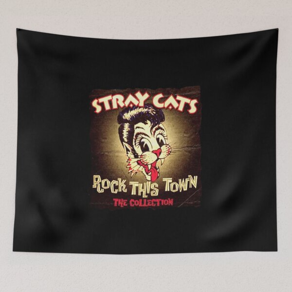 Item preview, Cat band rock this town punk music  designed and sold by IsidrRolfson.