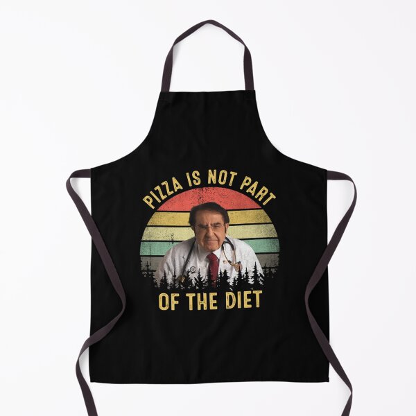 Item preview, Pizza Is Not Part Of The Diet Dr Now Vintage designed and sold by stauffe-rman.