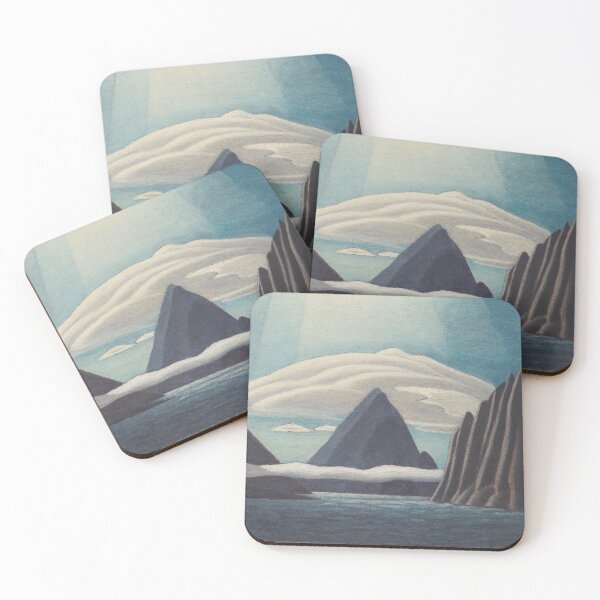 Item preview, Albert Harbour,North Baffin Island,Lawren Harris designed and sold by TheRedVineyard.