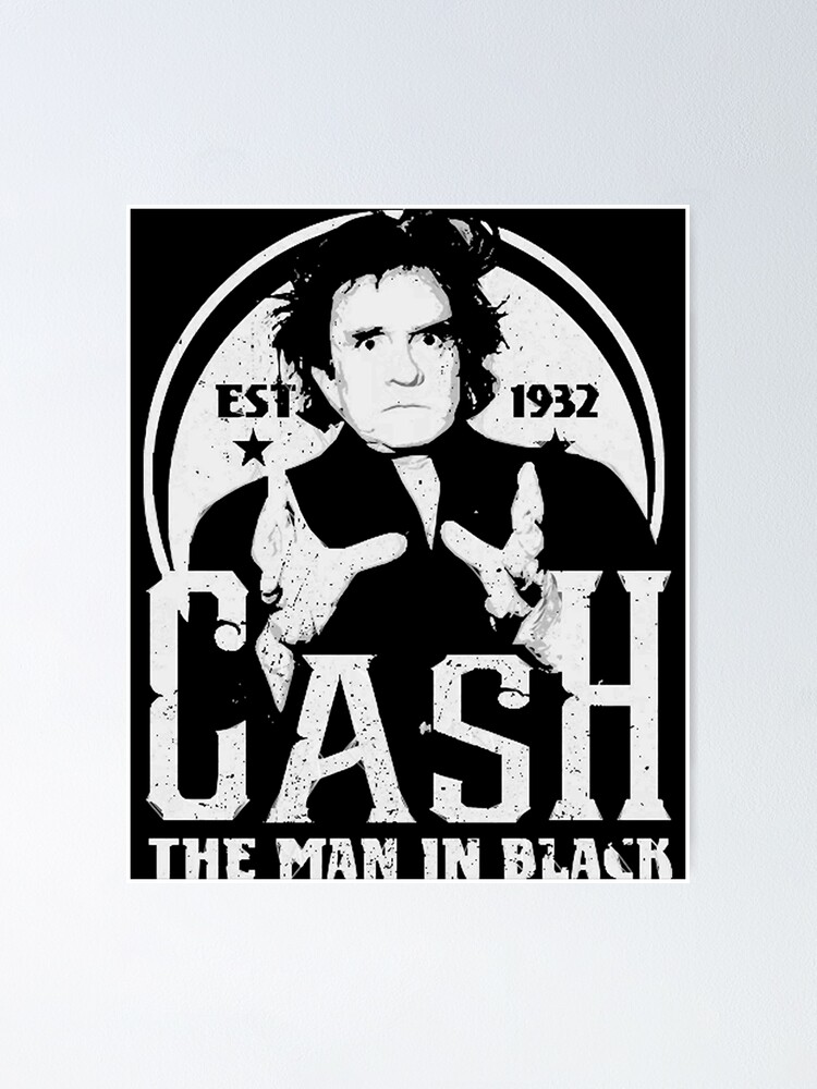 Johnny Cash American Rebel Mid Cushion Cotton Crew Socks