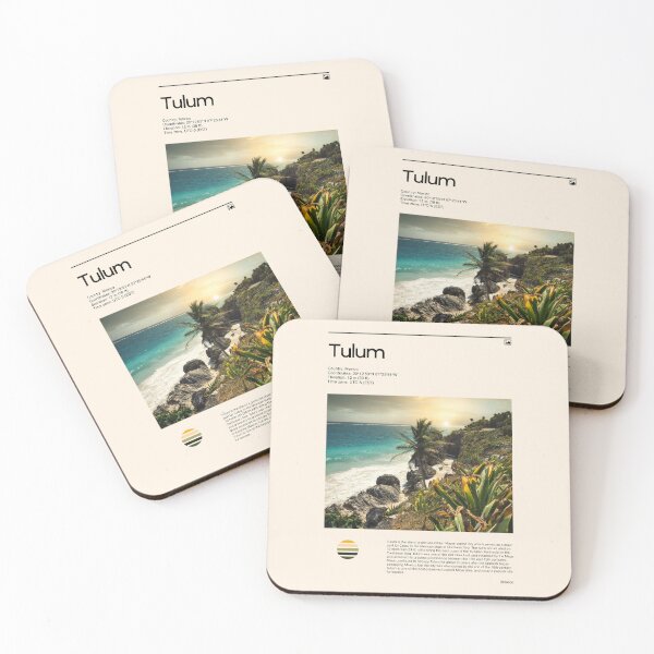 Item preview, Visit Tulum, Mexico (Travel poster) designed and sold by RabbitK.