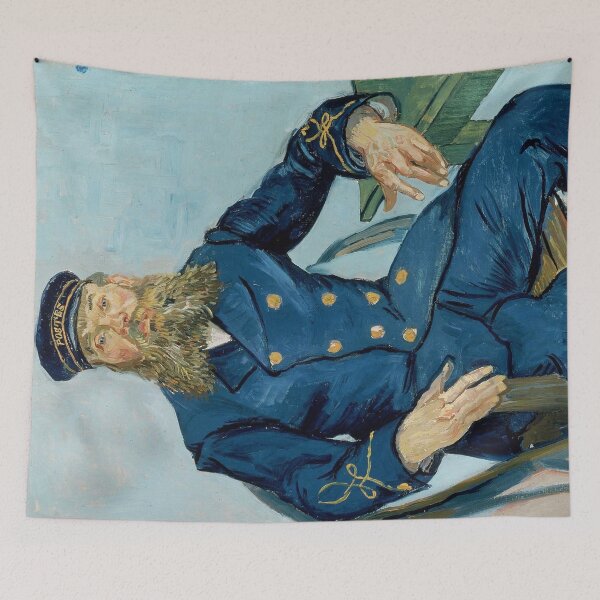 Item preview, Portret van de postbode Joseph Roulin - Vincent van Gogh designed and sold by themasters.