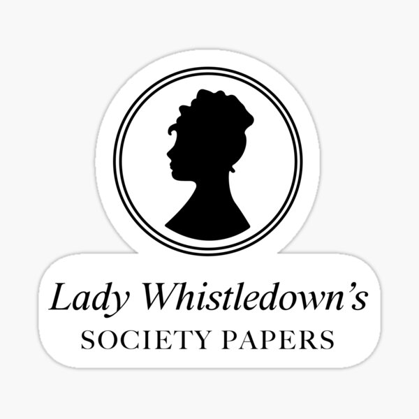Aperçu de l'œuvre Documents de la société de Lady Whistledown créée et vendue par theangstyartist.