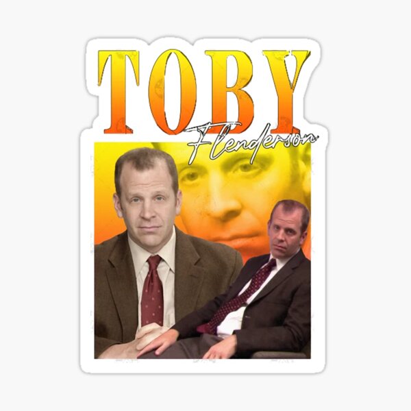 Sad Toby Flenderson Sticker for Sale by virtualheaven