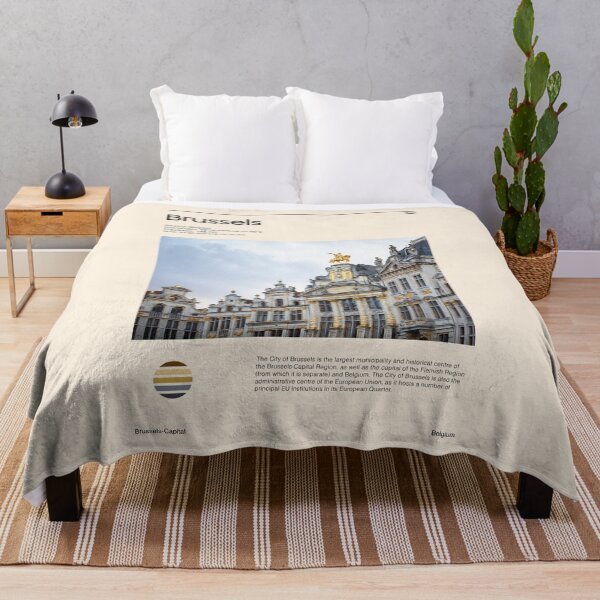Item preview, Visit Brussels, Belgium (Travel poster) designed and sold by RabbitK.
