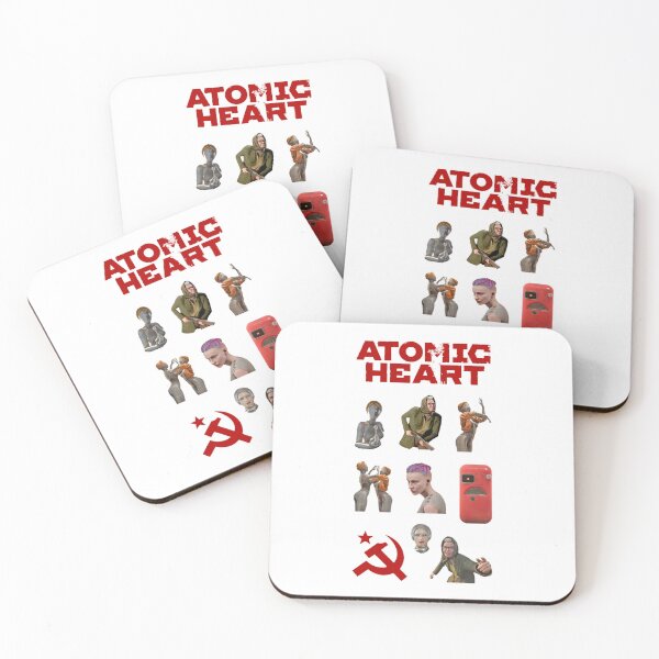 Item preview, atomic heart twins  designed and sold by gineto.