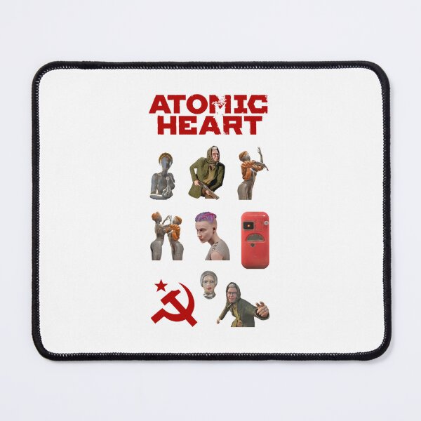 Item preview, atomic heart twins designed and sold by gineto.