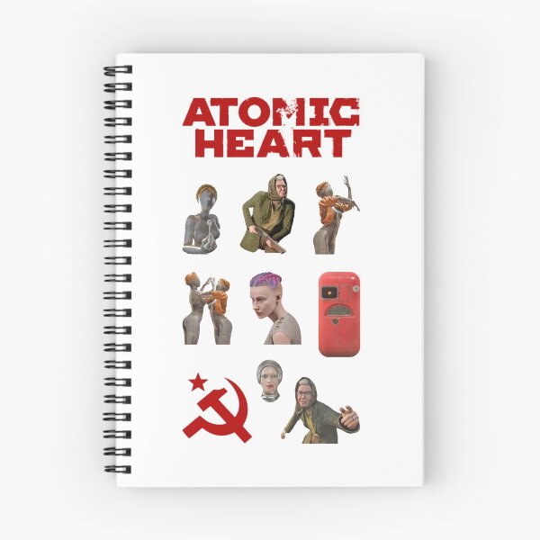 Item preview, atomic heart twins  designed and sold by gineto.