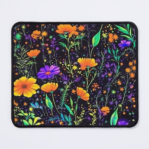 Item preview, Cosmos Halloween, Blacklight Painting, Watercolor style, designed and sold by llds03102522.