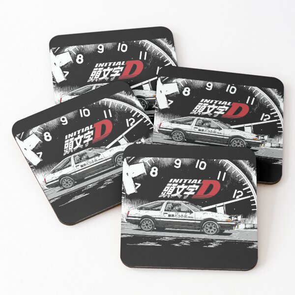 Item preview, Initial D Drifting AE86 Takumi racing 20V Silvertop 4age trd designed and sold by cowtownCOWBOY.