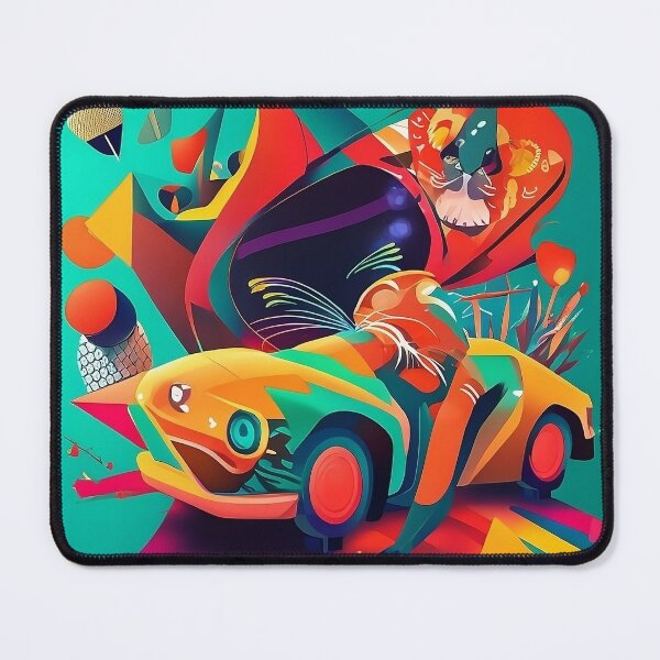 Item preview, Cartoon-style depiction of a car featuring a lively designed and sold by Teepographystore.