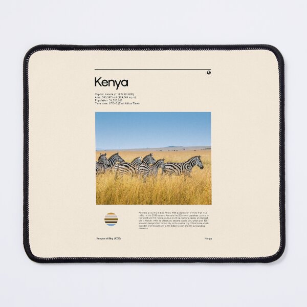 Item preview, Visit Kenya (Travel poster) designed and sold by RabbitK.