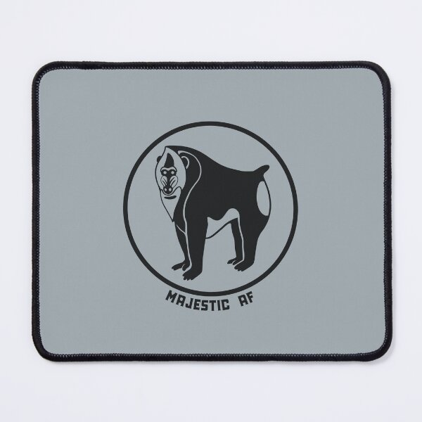 Item preview, Mandrill monkey. Funny majestic dude. Stylized design in black ink designed and sold by martodesign.
