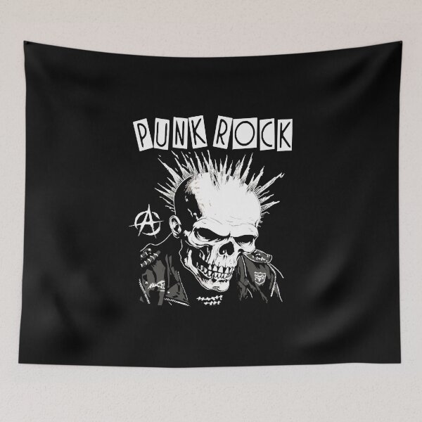 Item preview, Punk Rock Skull - Anarchy Punk Rock designed and sold by quianavanlin.