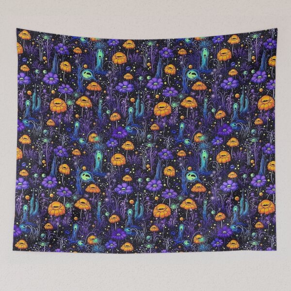 Item preview, Cosmos Halloween, Blacklight Painting, Watercolor style,  designed and sold by llds03102522.