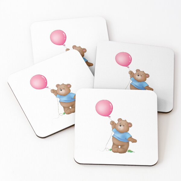 Item preview, little bear holding a balloon designed and sold by Thipphawan88.