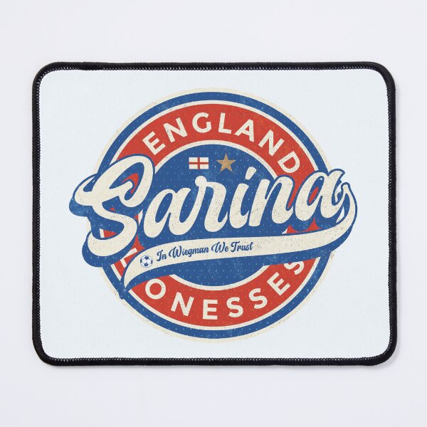 Item preview, Sarina England Soccer Badge (In Wiegman We Trust) designed and sold by Numero14.