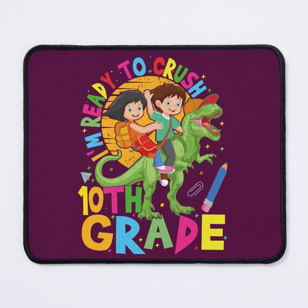 Item preview, I'm Ready to Crush10th Grade Back To School T-rex Teachers and Kids Gift designed and sold by YAHIA-14.