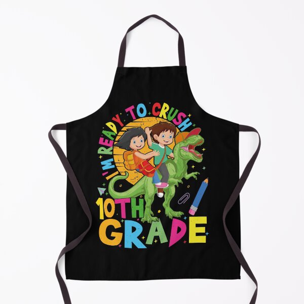 Item preview, I'm Ready to Crush10th Grade Back To School T-rex Teachers and Kids Gift designed and sold by YAHIA-14.