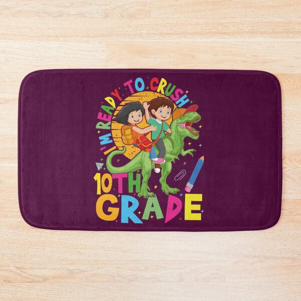 Item preview, I'm Ready to Crush10th Grade Back To School T-rex Teachers and Kids Gift designed and sold by YAHIA-14.
