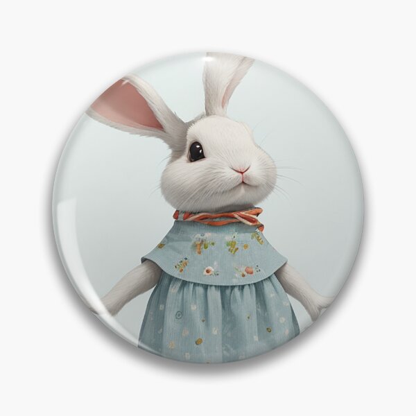 Item preview, A blue dress rabbit designed and sold by bosilvercat.