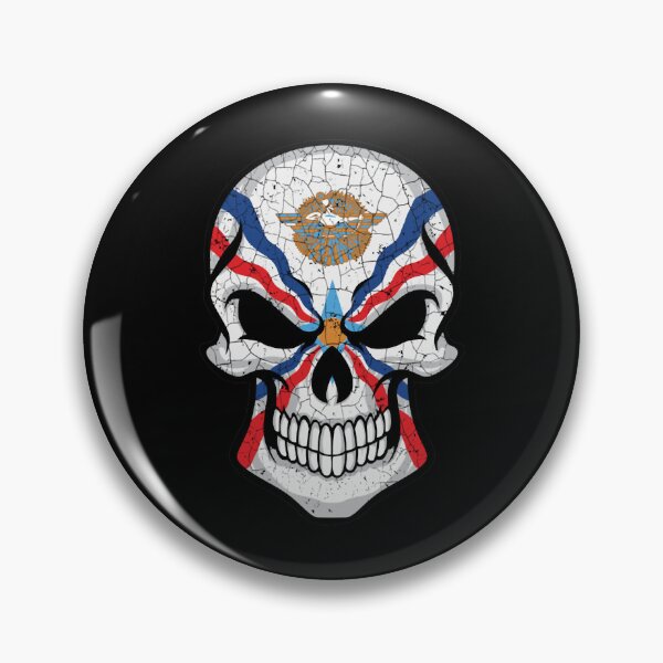 Item preview, Assyria X Head Skull Flag designed and sold by kirk-spring.