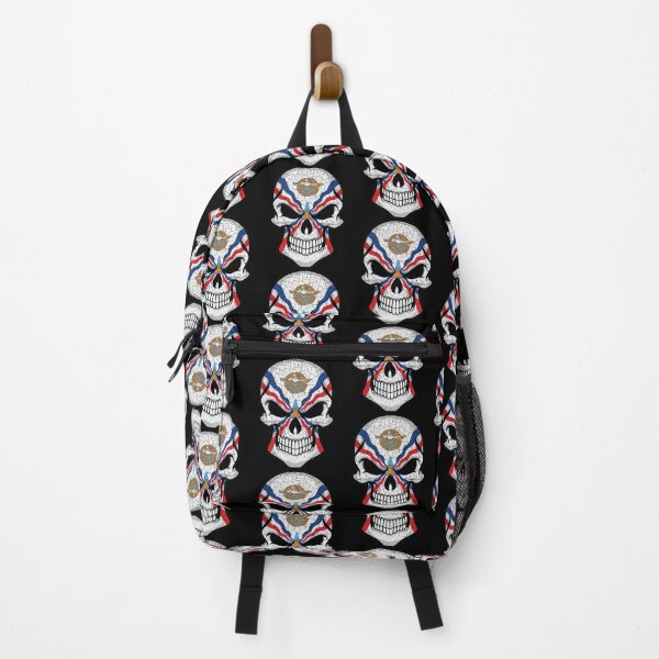 Item preview, Assyria X Head Skull Flag designed and sold by kirk-spring.