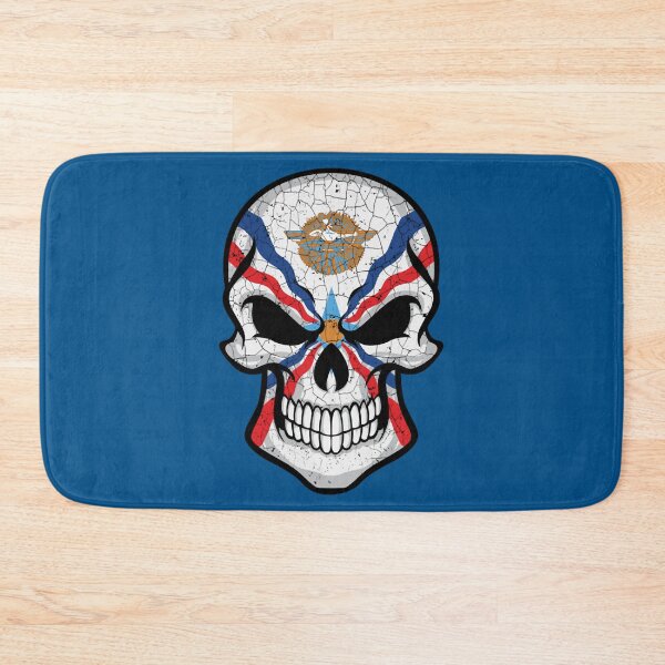 Item preview, Assyria X Head Skull Flag designed and sold by kirk-spring.