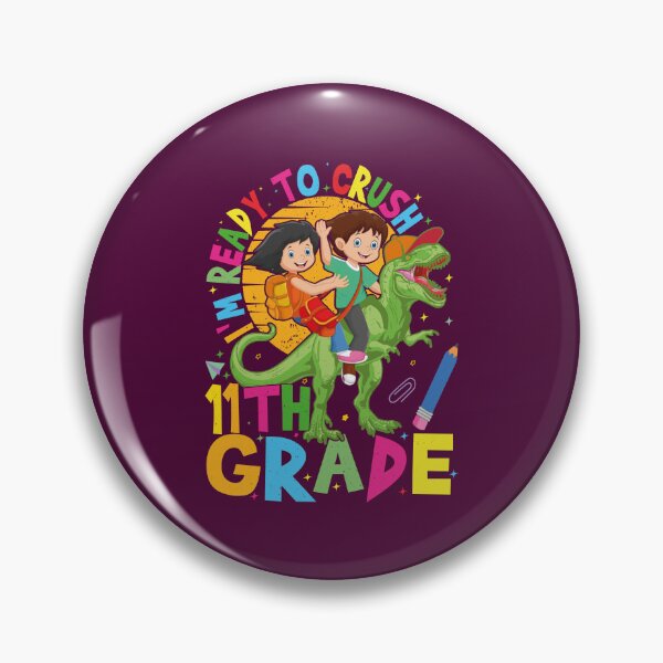 Item preview, I'm Ready to Crush 11th Grade Back To School T-rex Teachers and Kids Gift designed and sold by YAHIA-14.